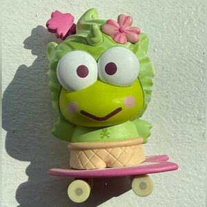 tokidoki Silver and Pink Roller Skating Figure